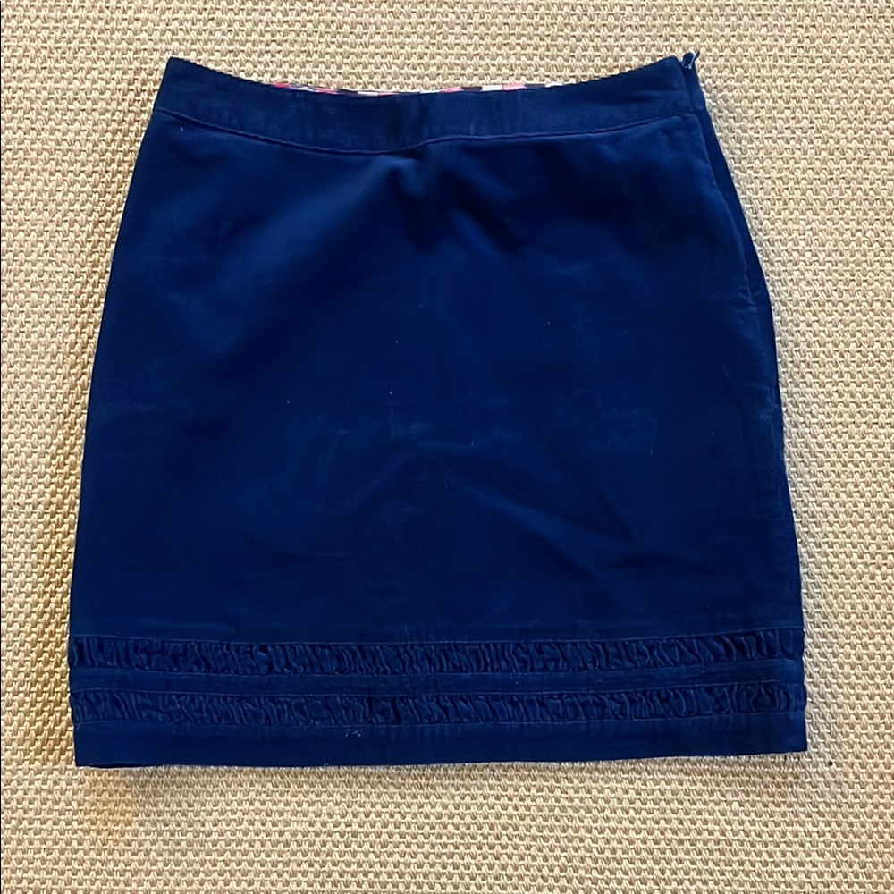 Elegant Navy Blue Skirt